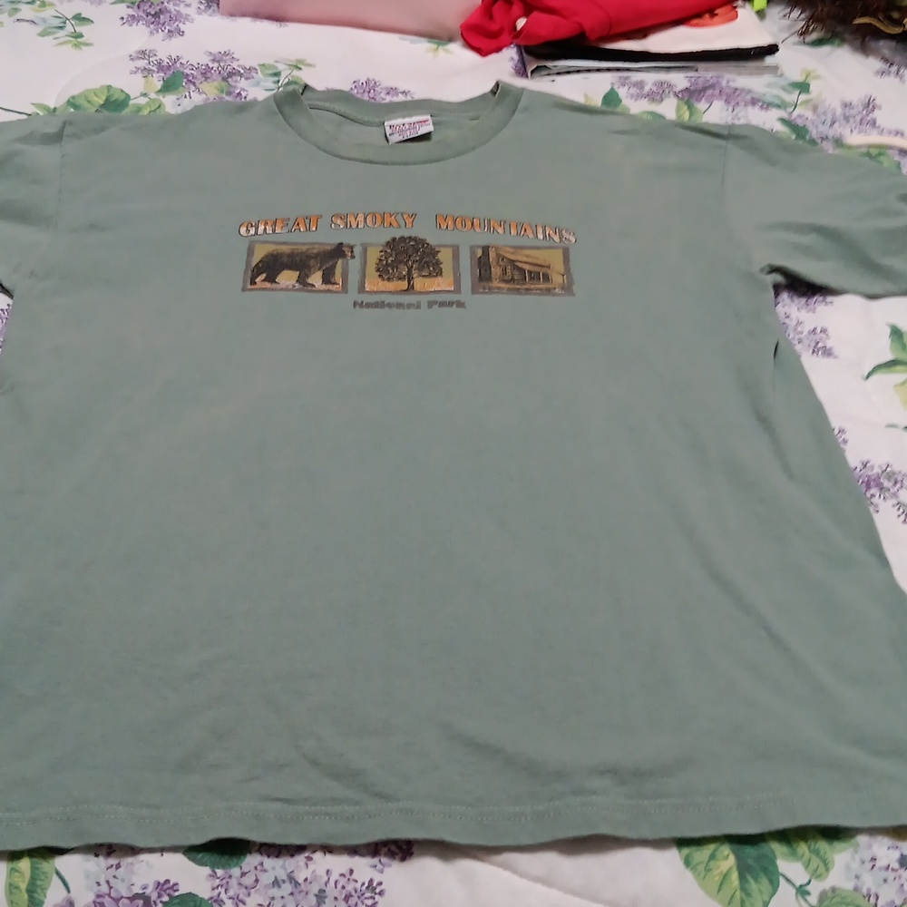 Great Smoky Mountains Graphic T-Shirt - Green